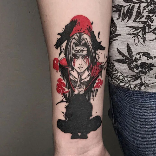 Itachi Uchiha tattoo 83