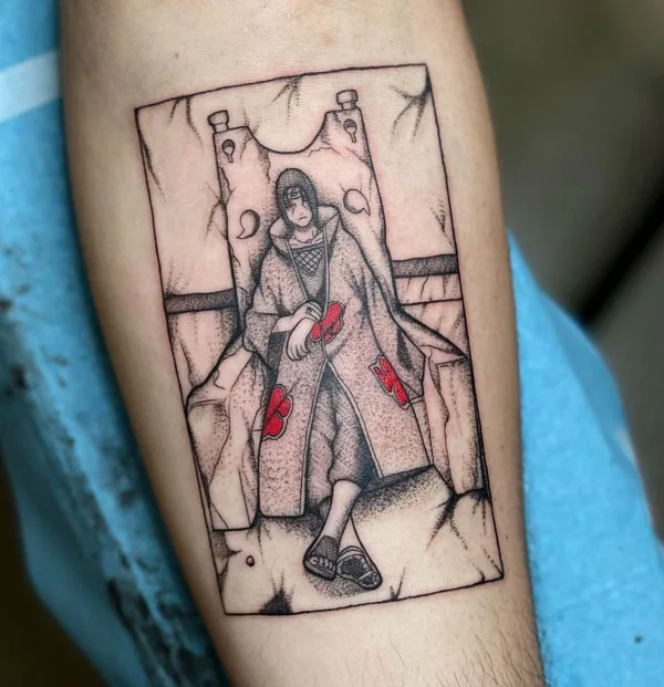 Itachi Uchiha tattoo 86