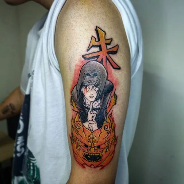 Itachi Uchiha tattoo 87
