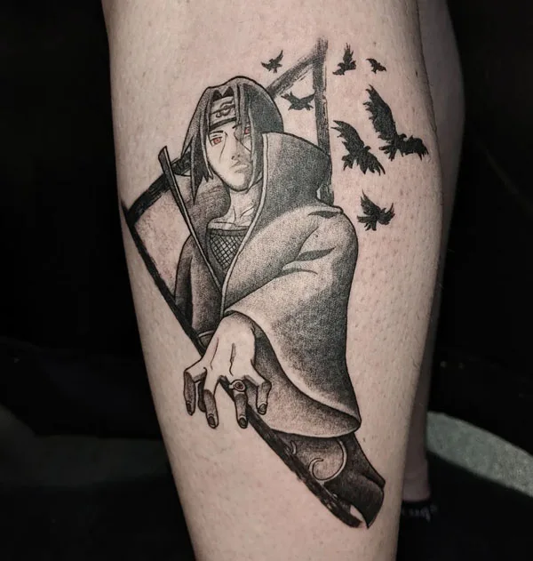 Itachi Uchiha tattoo 88