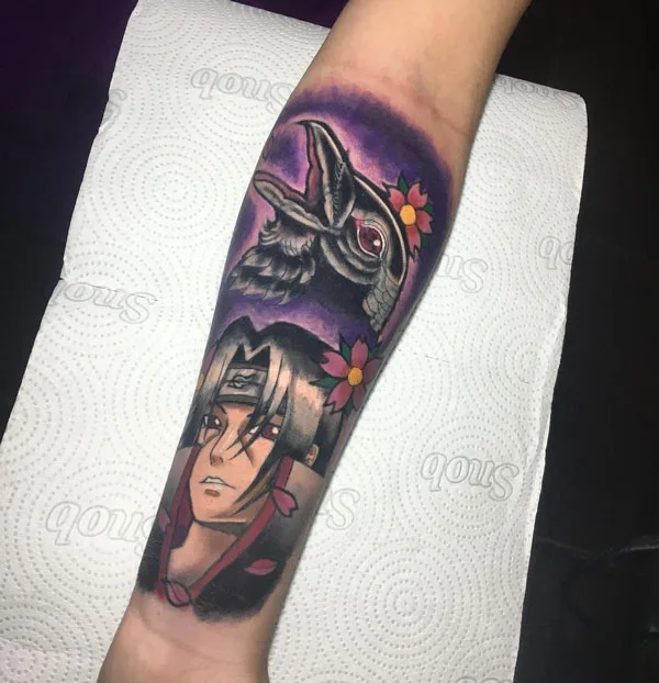Itachi Uchiha tattoo 9