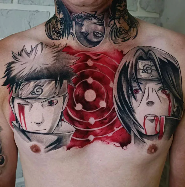 Itachi Uchiha tattoo 91