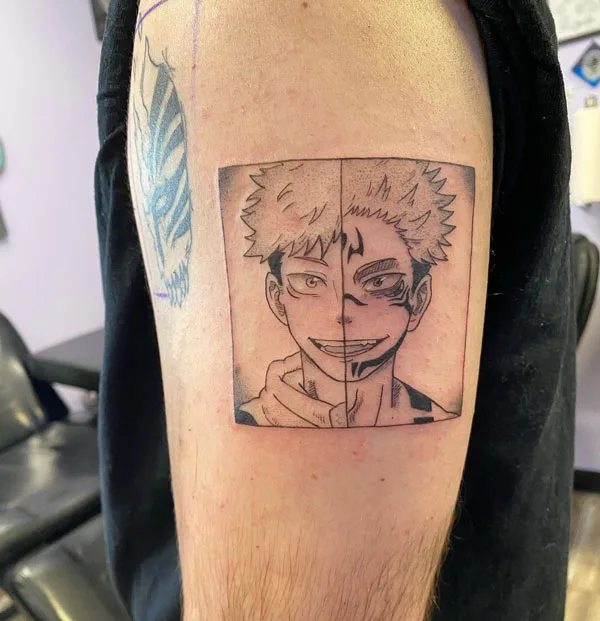 Itadori & Sukuna tattoo