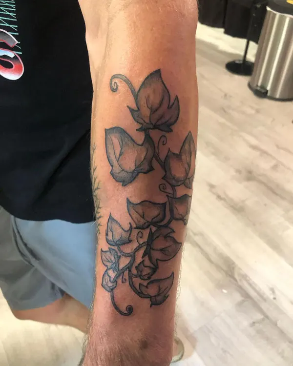 Ivy Leaf Tattoo 2