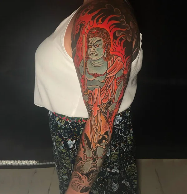 Japanese Art Sleeve Tattoo 2