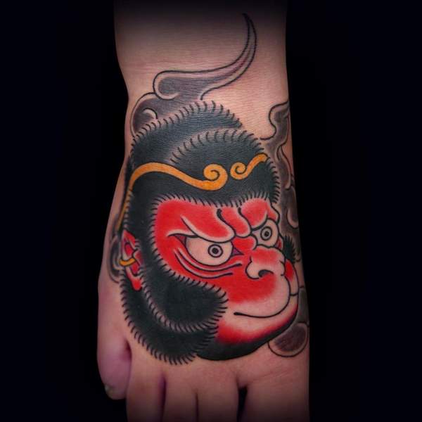 Japanese Monkey Tattoo 1