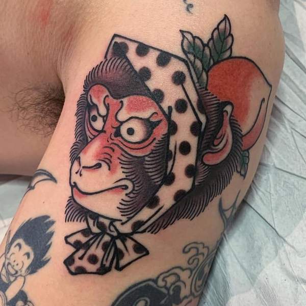 Japanese Monkey Tattoo 2