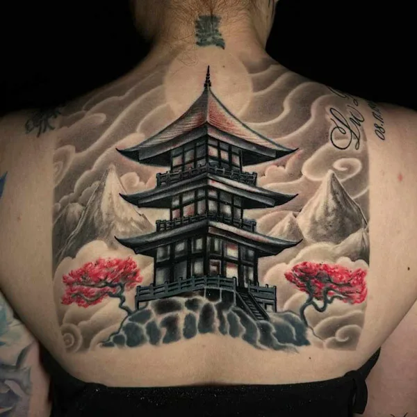 Japanese Nature Tattoo 2