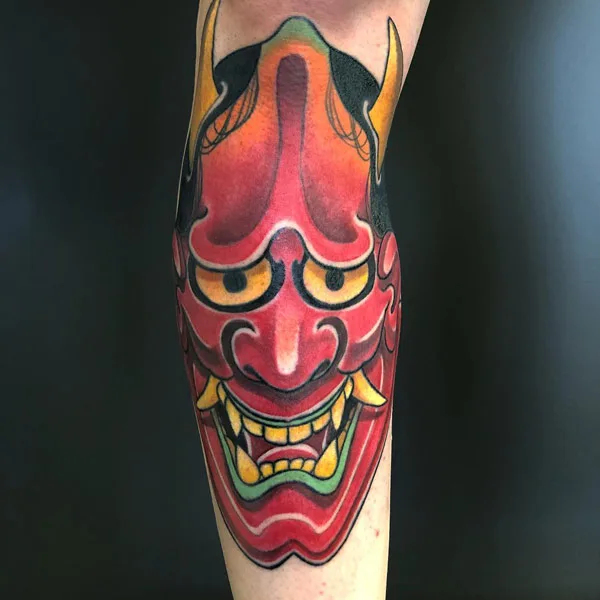 Japanese Oni Tattoo 2