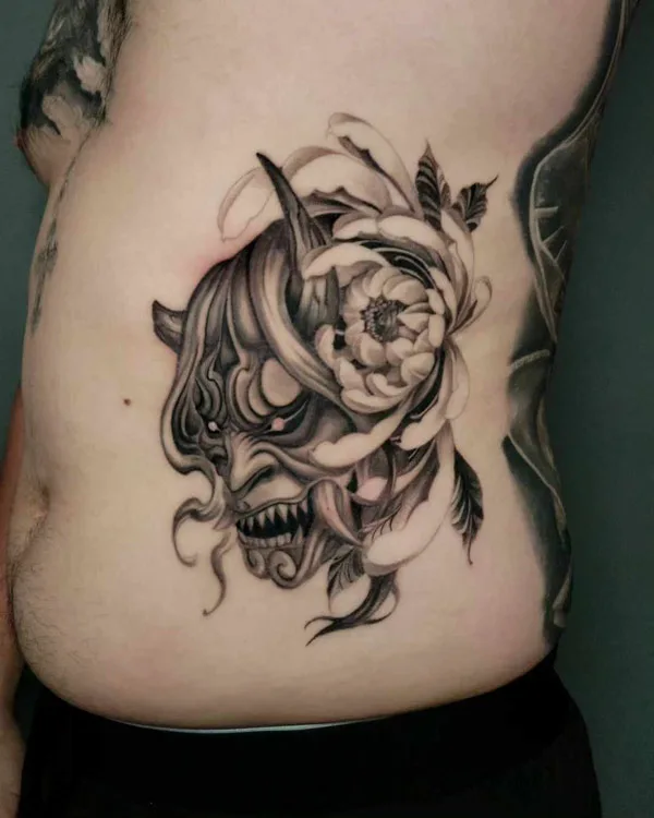 Japanese Rib Tattoo