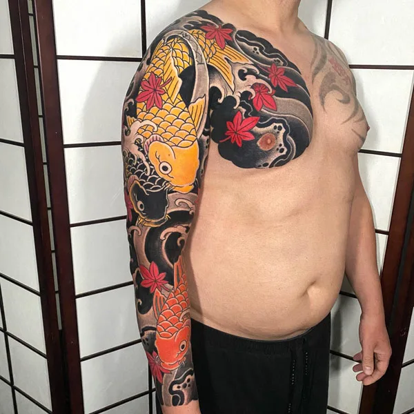 Japanese Sleeve Tattoo 1