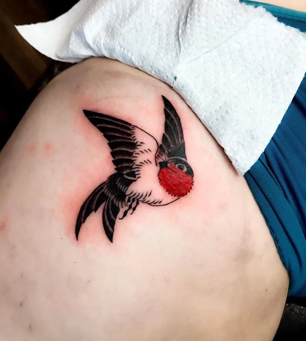 Japanese Swallow Tattoo 1