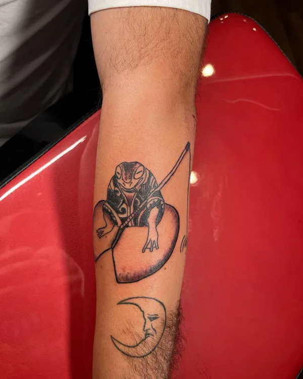 Japanese frog tattoo 52