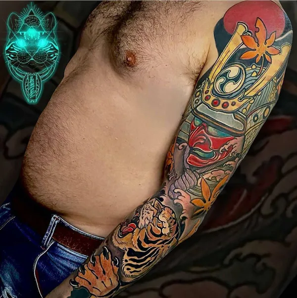 Japanese tiger tattoo 51