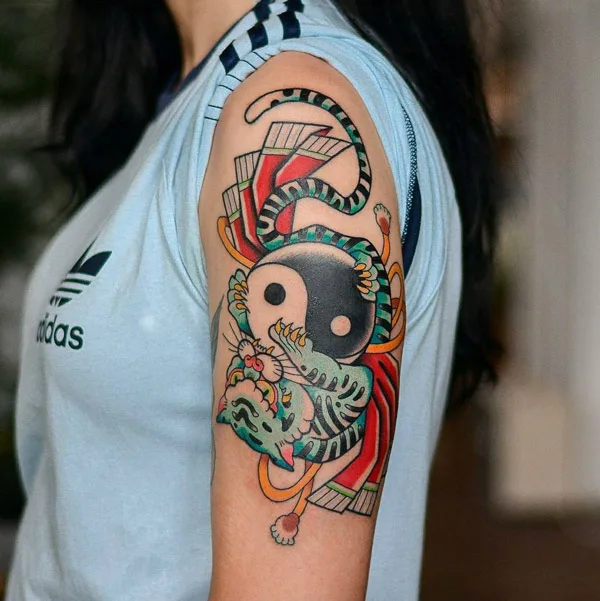 Japanese tiger tattoo 6