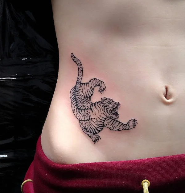 Japanese tiger tattoo 79