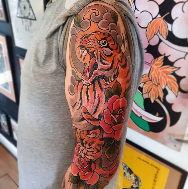 Japanese tiger tattoo 81