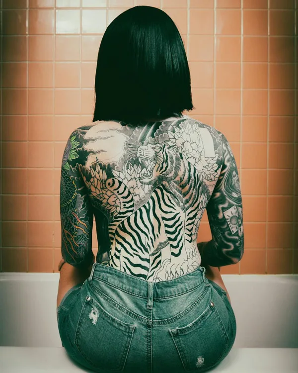Japanese tiger tattoo 86