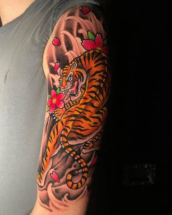 Japanese tiger tattoo 87