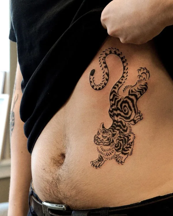 Japanese tiger tattoo 93