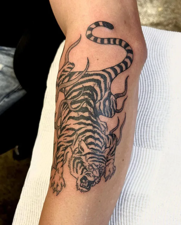 Japanese tiger tattoo 96