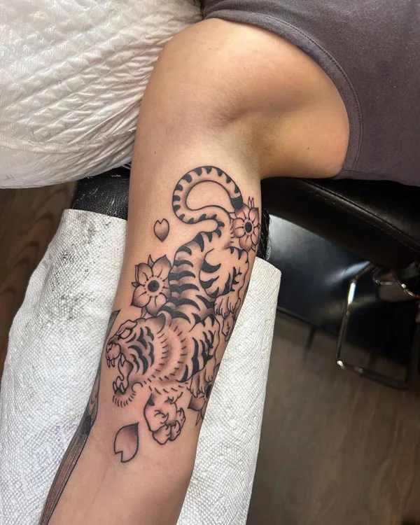 Japanese tiger tattoo 97