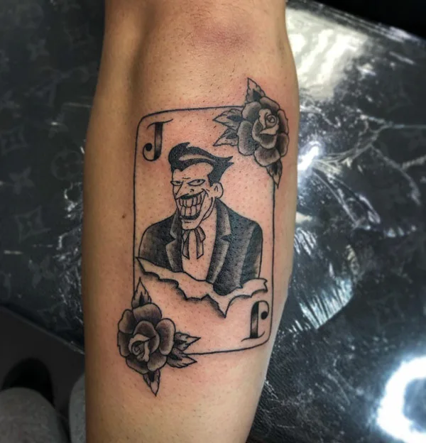 Joker Card Tattoo 3