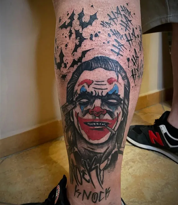 Joker Tattoos On Pop Culture