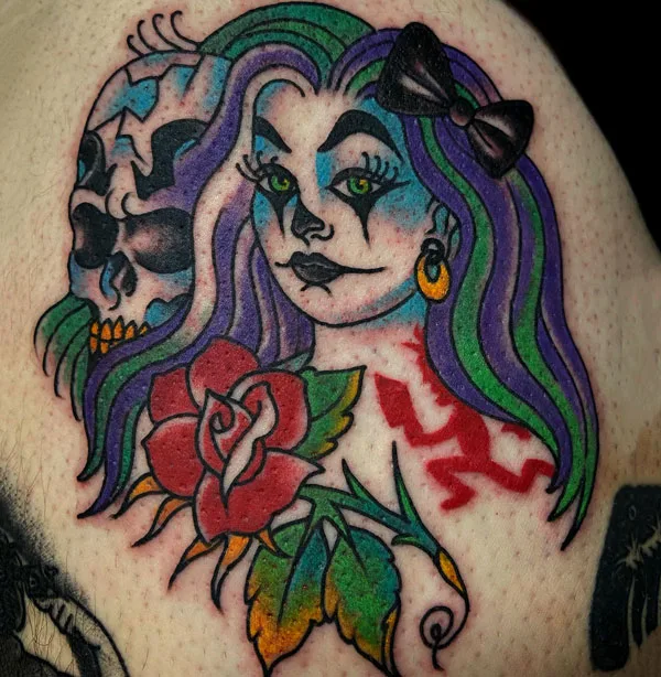 Juggalo hatchet man tattoo