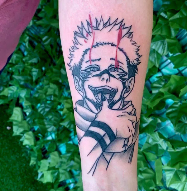 Jujutsu kaisen tattoo 13