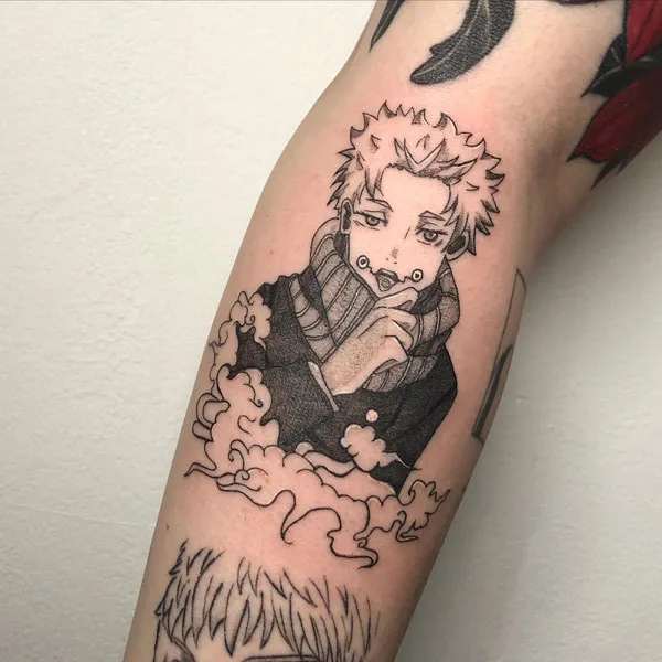 Jujutsu kaisen tattoo 16