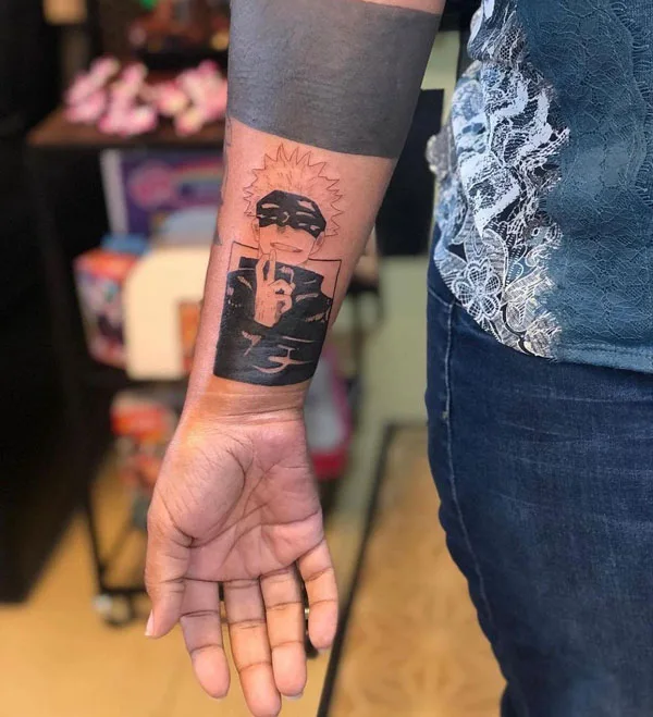 Jujutsu kaisen tattoo 18