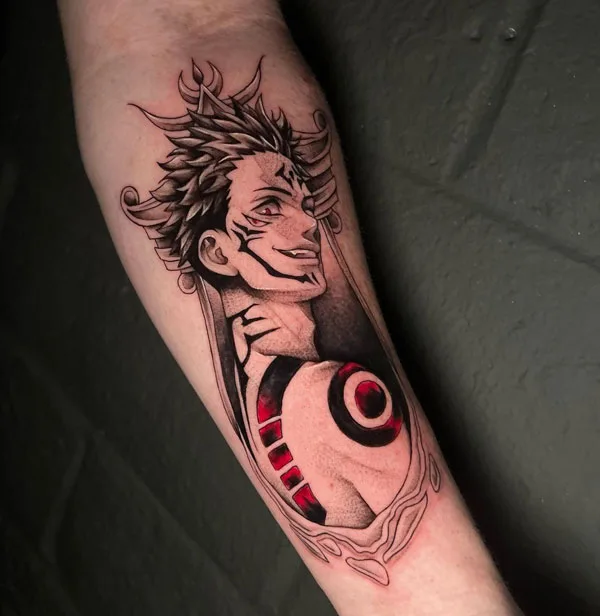 Jujutsu kaisen tattoo 19