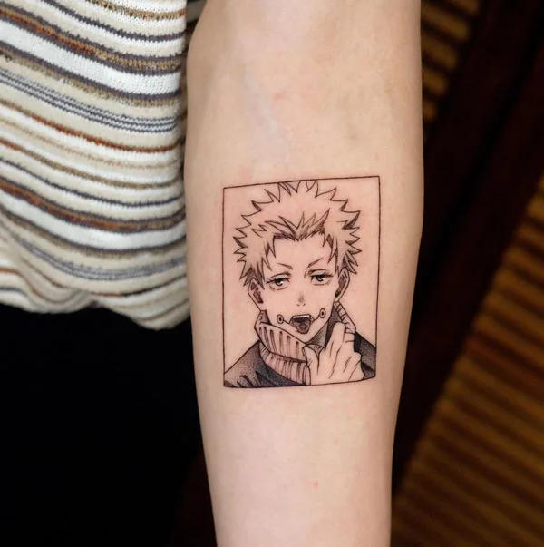 Jujutsu kaisen tattoo 22