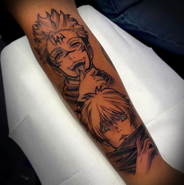 Jujutsu kaisen tattoo 23