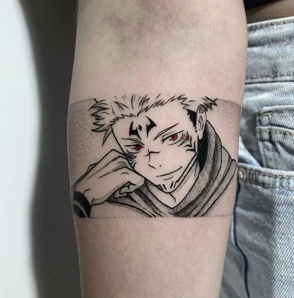 Jujutsu kaisen tattoo 25