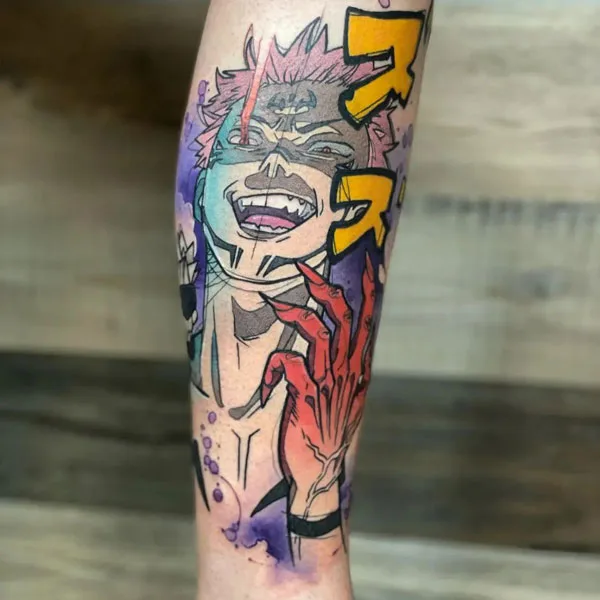 Jujutsu kaisen tattoo 3