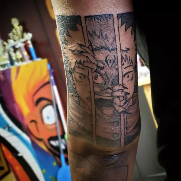 Jujutsu kaisen tattoo 31