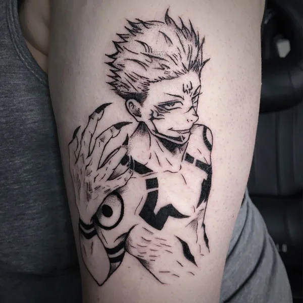 Jujutsu kaisen tattoo 32