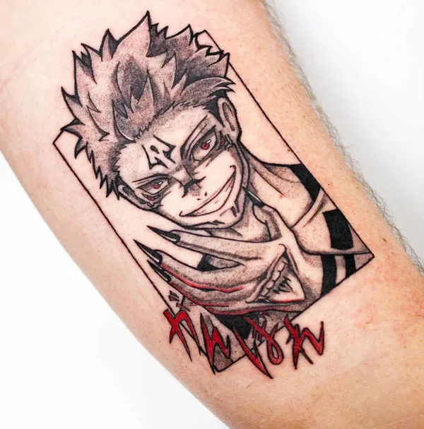Jujutsu kaisen tattoo 36