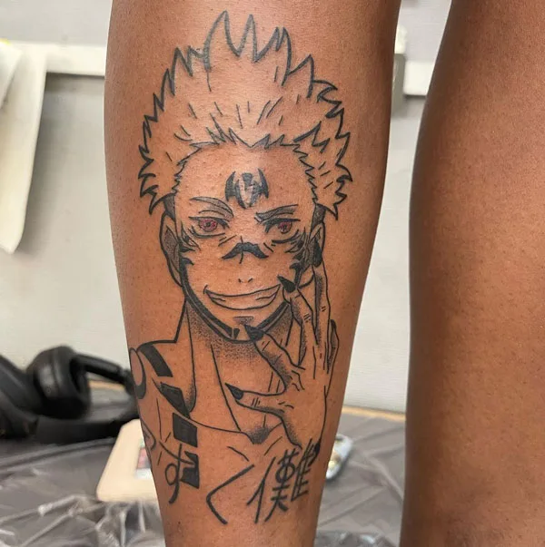 Jujutsu kaisen tattoo 37