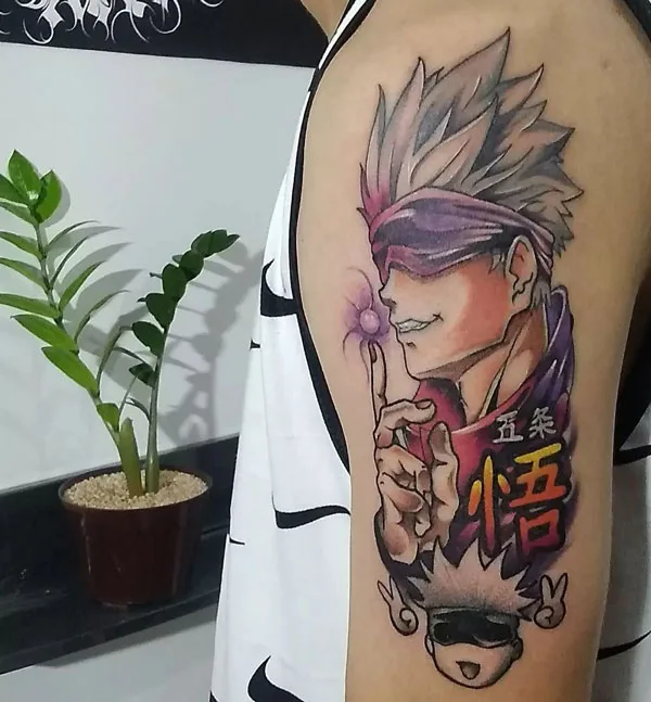 Jujutsu kaisen tattoo 4