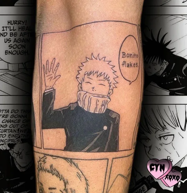 Jujutsu kaisen tattoo 43