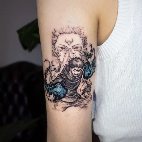 Jujutsu kaisen tattoo 47