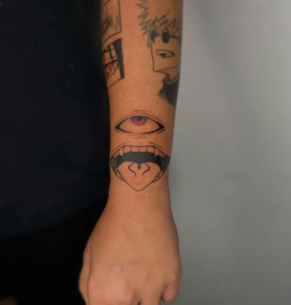 Jujutsu kaisen tattoo 55
