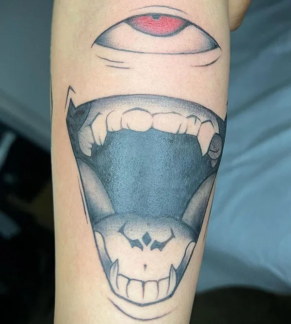 Jujutsu kaisen tattoo 58