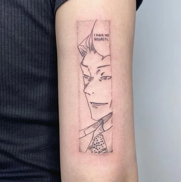 Jujutsu kaisen tattoo 60