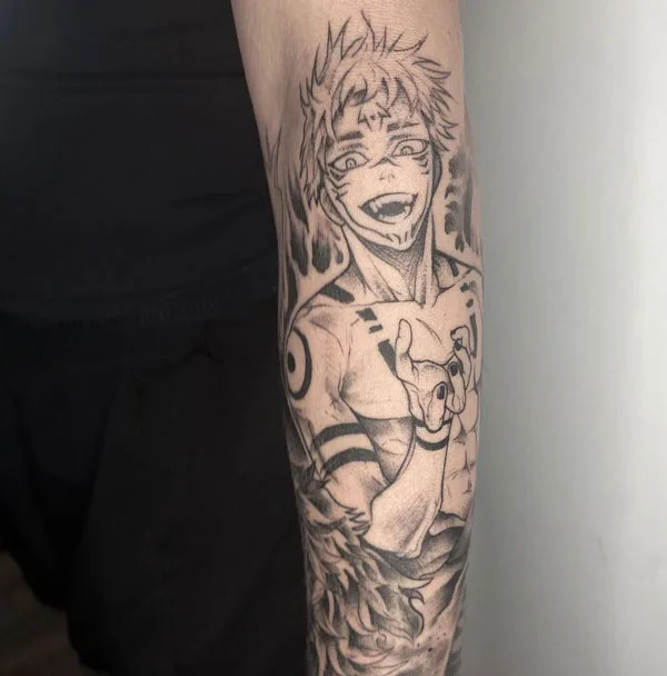 Jujutsu kaisen tattoo 61