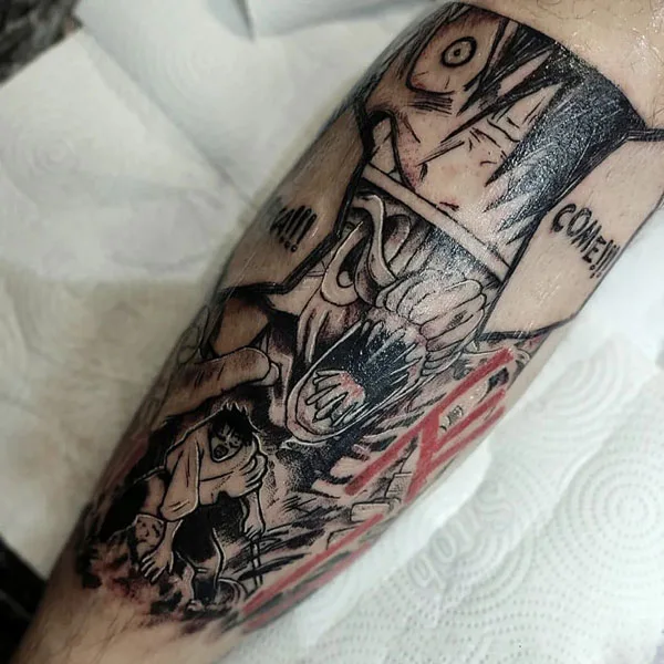Jujutsu kaisen tattoo 63