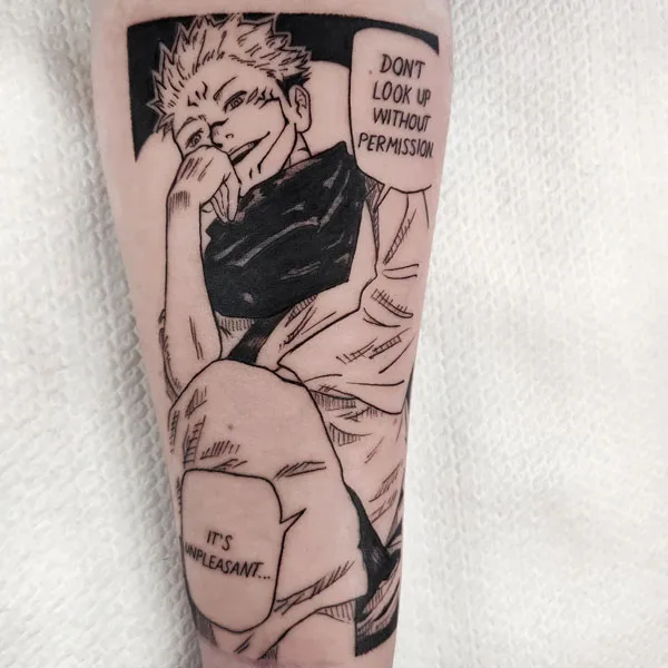 Jujutsu kaisen tattoo 67